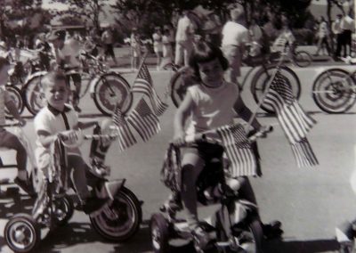 Greenmeadow Fourth of July parade 1961